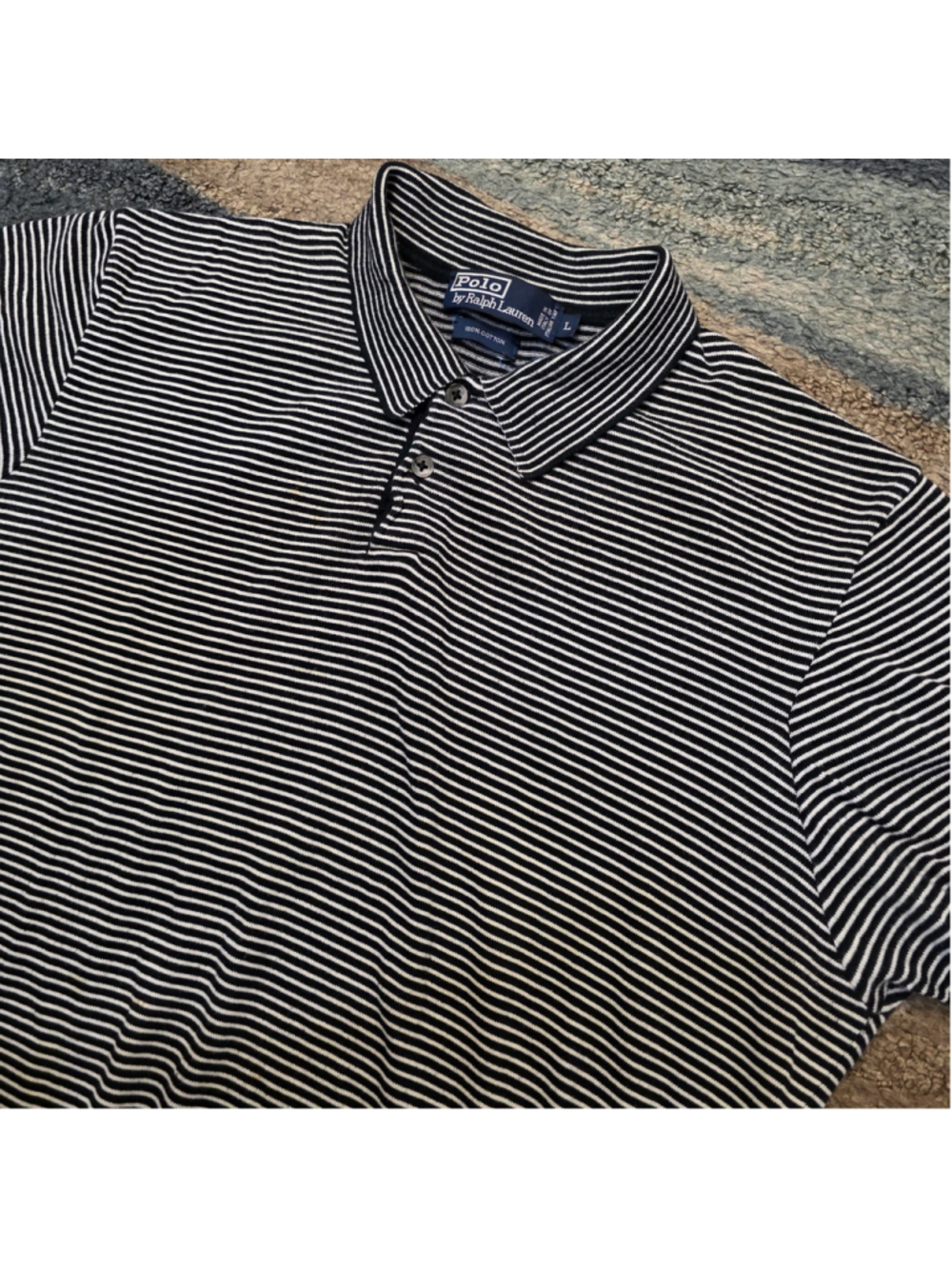 Polo by Ralph Lauren Made In Italy Polo Shirt Early 90s Pre Purple Label Rare!